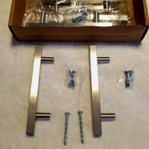 Ravinte Cabinet Hardware Pulls 6” 10 Pack Brushed Nickel Stainless Steel